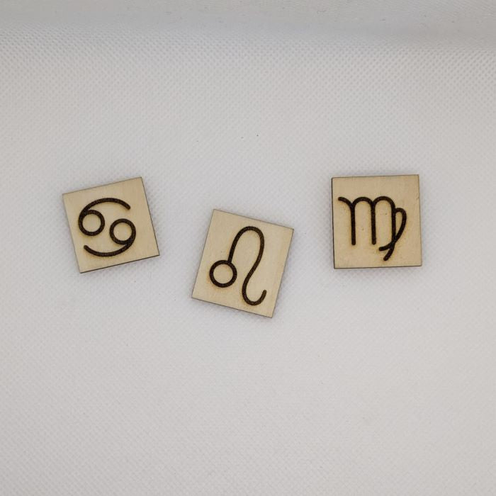 Zodiac Wooden Magnet