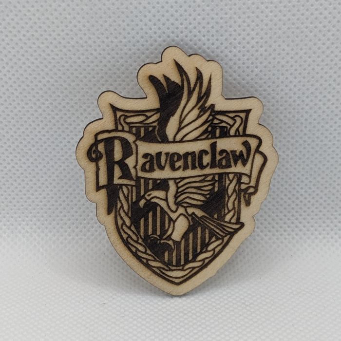 Hogwarts House Crests Wooden Magnet